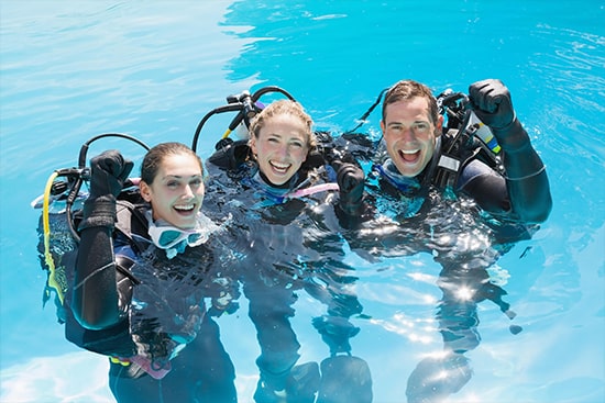 Especialidades de buceo